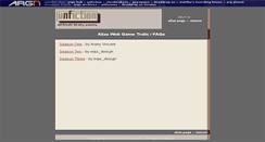 Desktop Screenshot of alias.unfiction.com