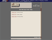 Tablet Screenshot of alias.unfiction.com